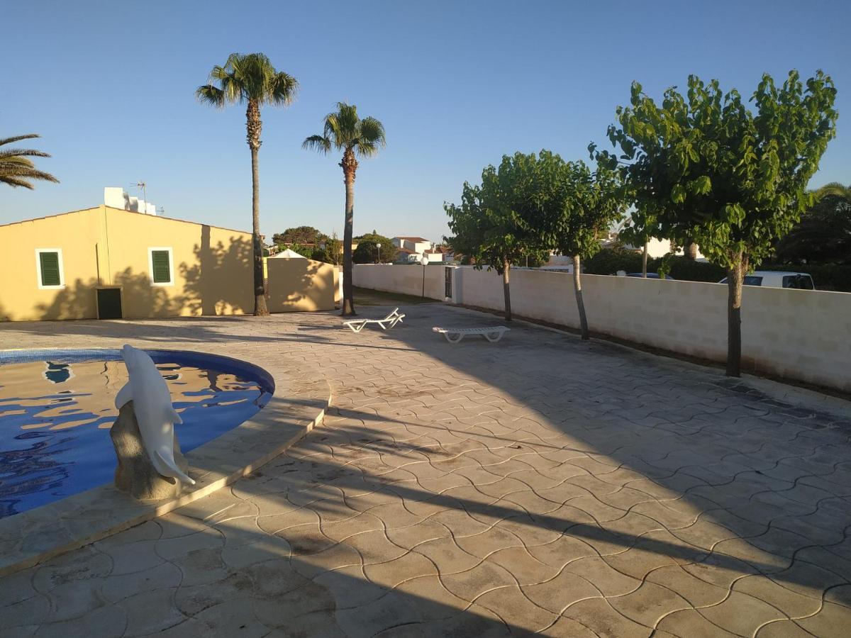 Apartamento Con Piscina Y Terraza En Ciudadela De Menorca 칼라엔블레인즈 외부 사진