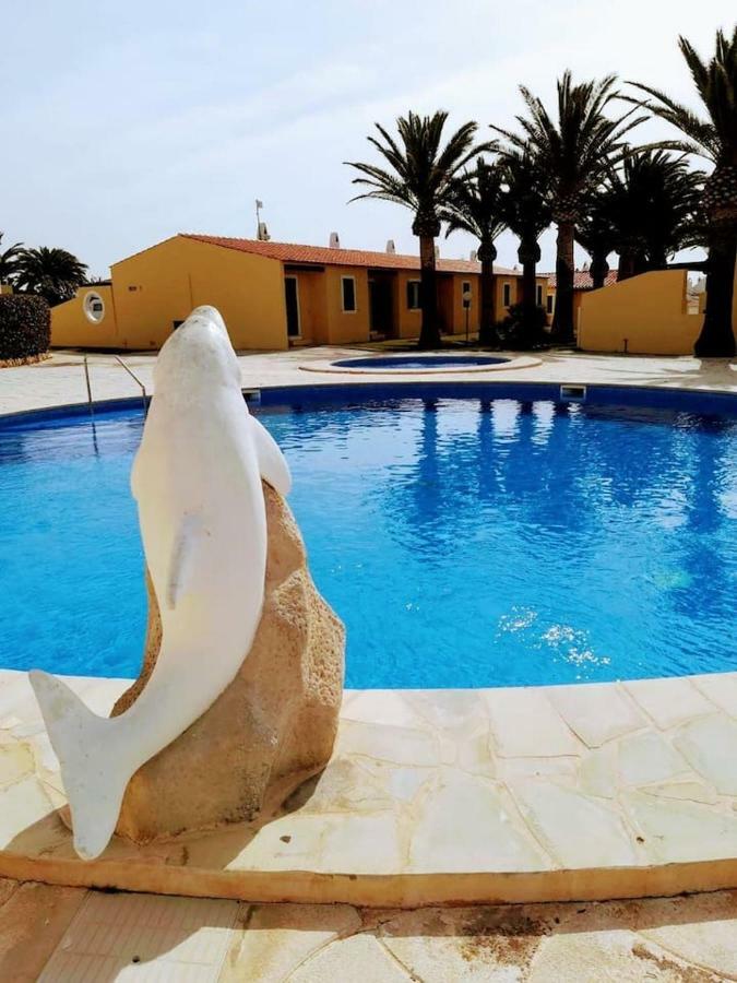 Apartamento Con Piscina Y Terraza En Ciudadela De Menorca 칼라엔블레인즈 외부 사진